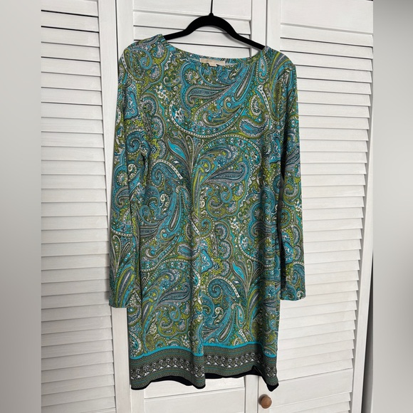 Michael Kors Paisley Shift Dress - Picture 1 of 2